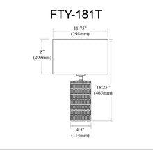Load image into Gallery viewer, 1LT Incandescent Table Lamp, MB, BG Shade