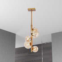 Load image into Gallery viewer, 5LT Halogen Pendant VB, Champagne Glass