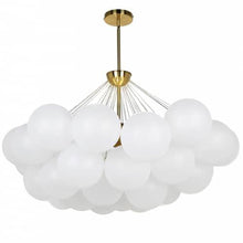 Load image into Gallery viewer, 8LT Chandelier, AGB, FR Glass