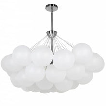 Load image into Gallery viewer, 8LT Chandelier, PC, FR Glass
