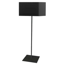 Load image into Gallery viewer, 1LT Square Floor Lamp, JTone Black Shade