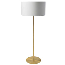 Load image into Gallery viewer, 1LT Drum Floor Lamp, JTone White Shade AGB