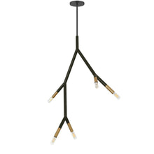 Load image into Gallery viewer, 5LT Incandescent Pendant, MB / AGB