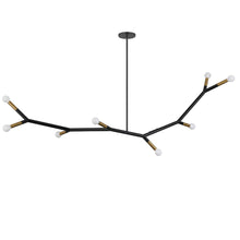 Load image into Gallery viewer, 8LT Incandescent Horiz Pendant, MB