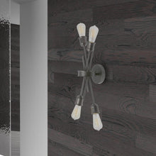 Load image into Gallery viewer, 4LT Wall Sconce, Espresso Finish
