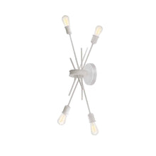 Load image into Gallery viewer, 4LT Incandescent Wall Sconce Matte White