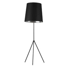 Load image into Gallery viewer, 1LT 3 Leg Drum Floor Fixture,BK-SV Shd