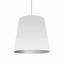 Load image into Gallery viewer, 1LT Oversized Drum Pendant,Large - Wht/Slv