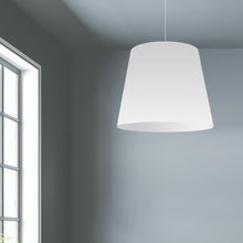 Load image into Gallery viewer, 1LT Oversized Drum Pendant Large Wht Shade
