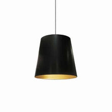 Load image into Gallery viewer, 1LT Oversized Drum Pendant,Medium - Blk/Gld