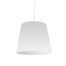 Load image into Gallery viewer, 1LT Oversized Drum Pendant Medium Wht Shade
