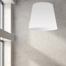Load image into Gallery viewer, 1LT Oversized Drum Pendant X-Large, WH Shade