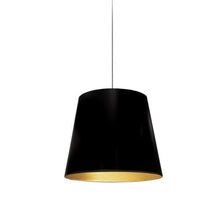 Load image into Gallery viewer, 1LT Oversized Drum Pendant, Small - Blk/Gld