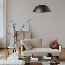 Load image into Gallery viewer, 1LT Incandescent 20" Pendant, Matte Black