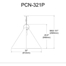 Load image into Gallery viewer, 1LT Incand Pendant, AGB, BK Shade