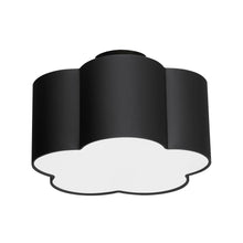Load image into Gallery viewer, 3LT Incandescent Flush Mount, MB, Black Shade