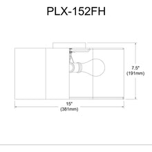 Load image into Gallery viewer, 3LT Incandescent Flush Mount, MB, Black Shade