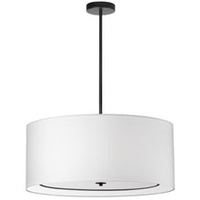Load image into Gallery viewer, 4LT Incand Pendant, MB with WH Shade