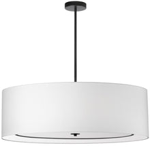 Load image into Gallery viewer, 6LT Incand Pendant, MB with WH Shade