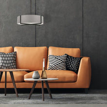 Load image into Gallery viewer, 4LT Incandescent Pendant, MB, GRY Shade