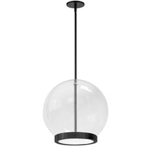Load image into Gallery viewer, 15W Pendant, MB, CLR Glass
