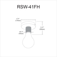 Load image into Gallery viewer, 1LT Flush Mount, MB
