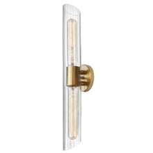 Load image into Gallery viewer, 2LT Vanity, AGB, Clear Fluted Glass
