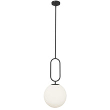 Load image into Gallery viewer, 1LT Incandescent Pendant, MB,Opal Glass