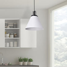 Load image into Gallery viewer, 1LT Incandescent Pendant, MW, MB Accent