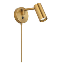 Load image into Gallery viewer, 1LT Halogen Wall Swing Arm Spotlight, AGB