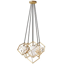 Load image into Gallery viewer, 6LT Halogen Pendant Gold