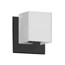 Load image into Gallery viewer, 1LT Halogen Wall Sconce, MB, WH Glass