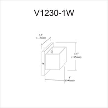 Load image into Gallery viewer, 1LT Vanity, Polished Chrome Finish
