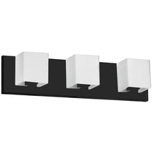 Load image into Gallery viewer, 3LT Halogen Vanity, MB, WH Glass
