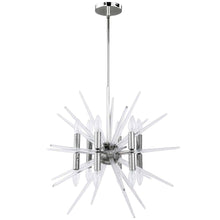 Load image into Gallery viewer, 12LT Incandescent Chand, Polished Chrome Finish