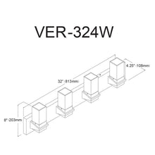 Load image into Gallery viewer, 4LT Incandescent Vanity, MB, CLR Glass