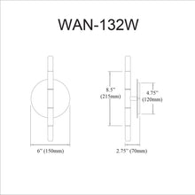 Load image into Gallery viewer, 2LT Incandescent Wall Sconce, MB & AGB