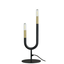 Load image into Gallery viewer, 2LT Incandescent Table Lamp, MB & AGB