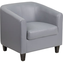 Load image into Gallery viewer, Gray LeatherSoft Lounge Chair