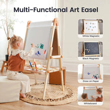 Load image into Gallery viewer, Tiny Land® Caramel Magnitales Easel for Kids