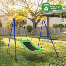 Load image into Gallery viewer, 700lb Giant 60 Inch Skycurve Platform Tree Swing for Kids and Adults-Green
