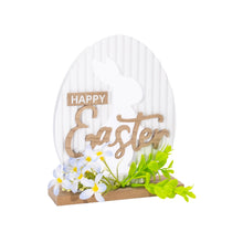 Load image into Gallery viewer, Happy Easter Rabbit Tabletop Sign