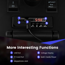 Load image into Gallery viewer, 6V Kids Ride On Police Car with Real Megaphone and Siren Flashing Lights-White