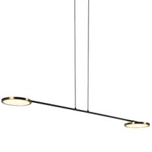 Load image into Gallery viewer, Integrated LED Height Adjustable Linear Pendant Light