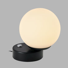 Load image into Gallery viewer, Height Integrated LED Table Lamp in Black