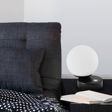 Load image into Gallery viewer, Height Integrated LED Table Lamp in Black