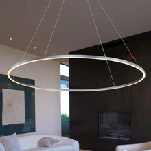 Load image into Gallery viewer, Integrated LED Chandelier Height Adjustable Circular Pendant