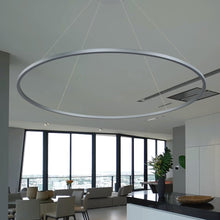 Load image into Gallery viewer, Integrated LED Chandelier Height Adjustable Circular Pendant