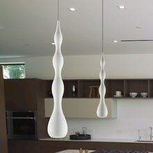 Load image into Gallery viewer, Integrated LED Height Adjustable Pendant Light in White