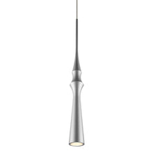 Load image into Gallery viewer, Integrated LED Height Adjustable Pendant Light in Silver
